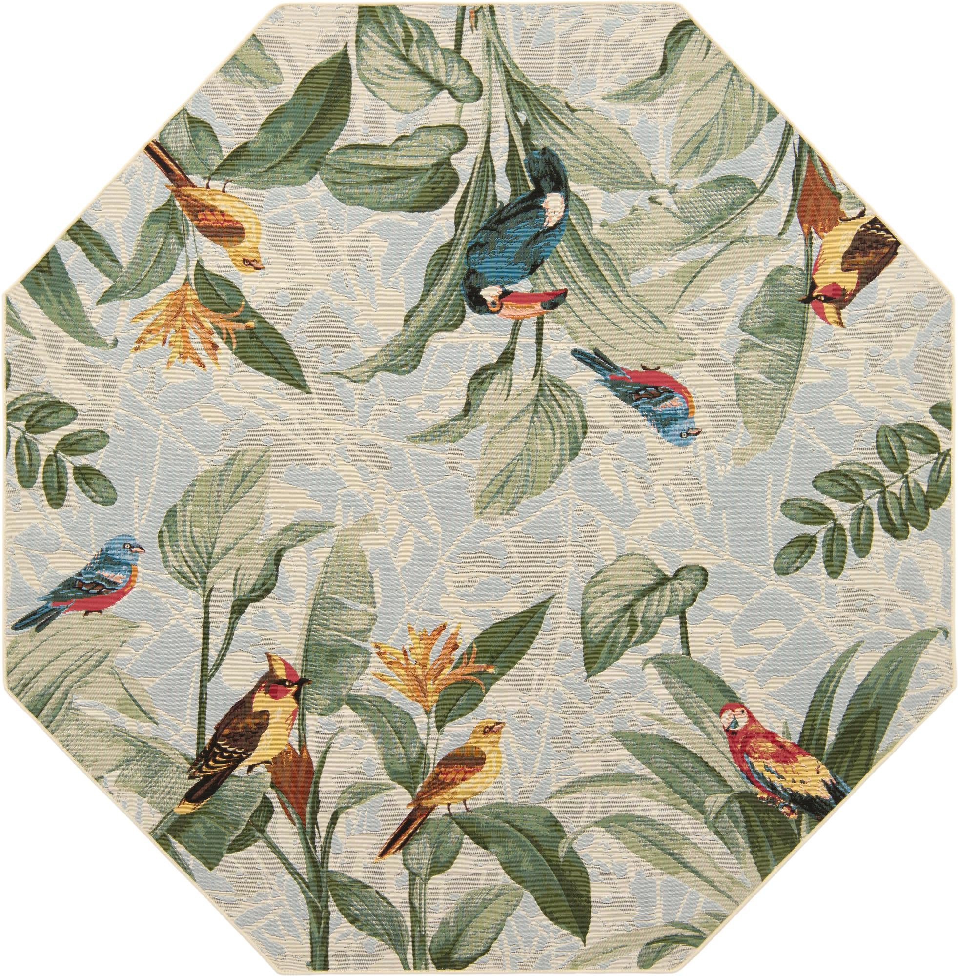 7' 10 x 7' 10 Lomax · Abstract Outdoor Rug