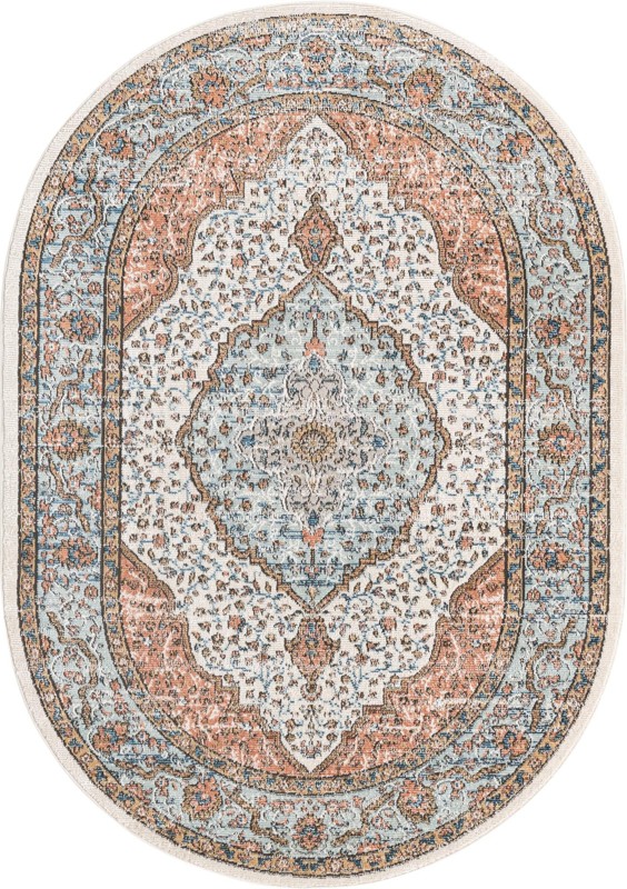 Gideon · Border rug, ivory