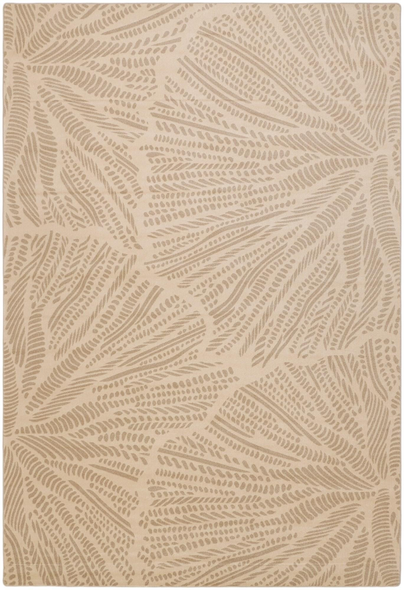 10' x 14' Munro · Floral / botanical rug, ivory
