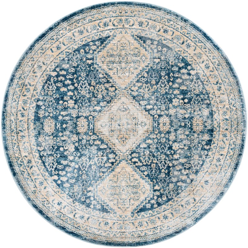 Greenbriar · Border rug, navy