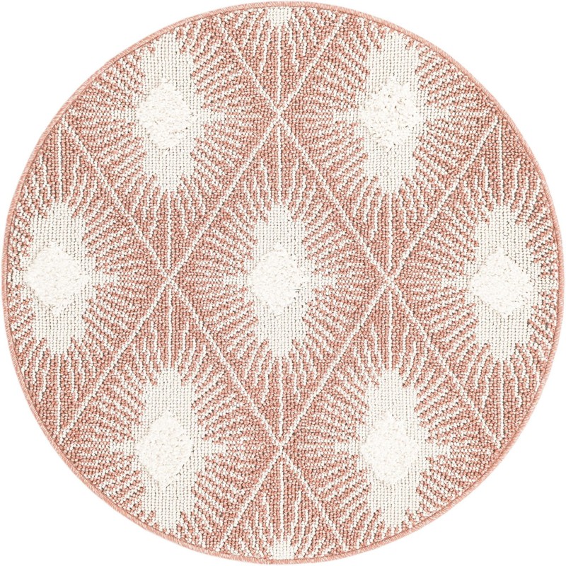 Greenport · Diamond rug, pink