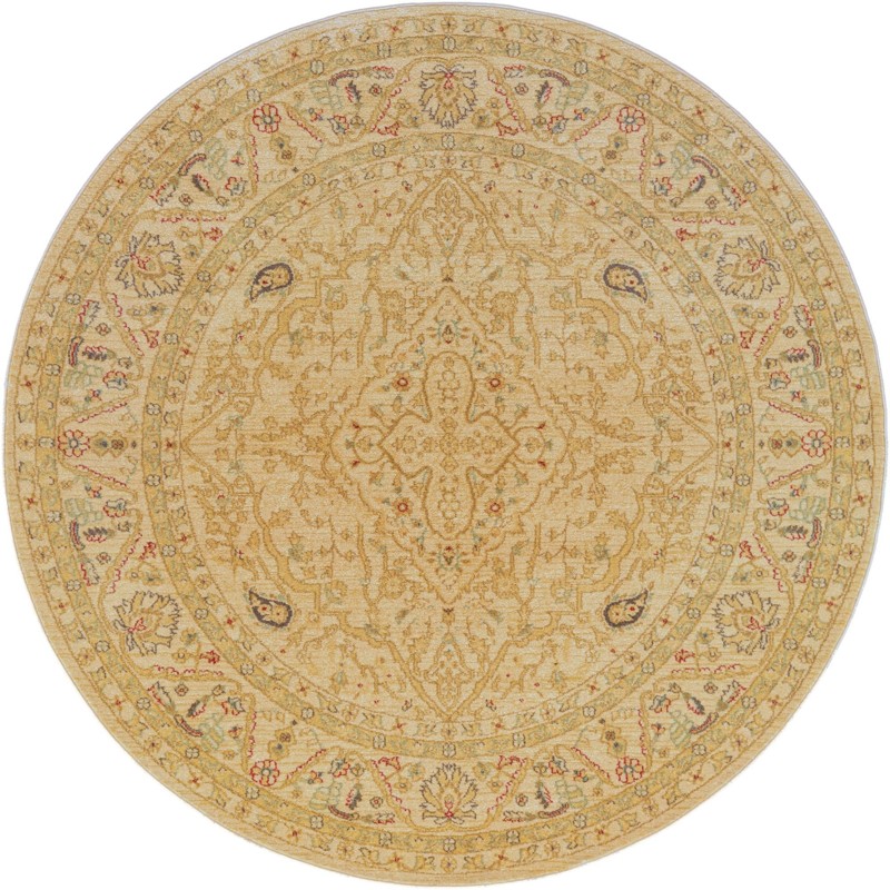 6' x 6' Seneca · Border rug