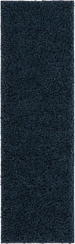 2' 2 x 6' 7 Hartwell · Solid Shag Rug, navyblue