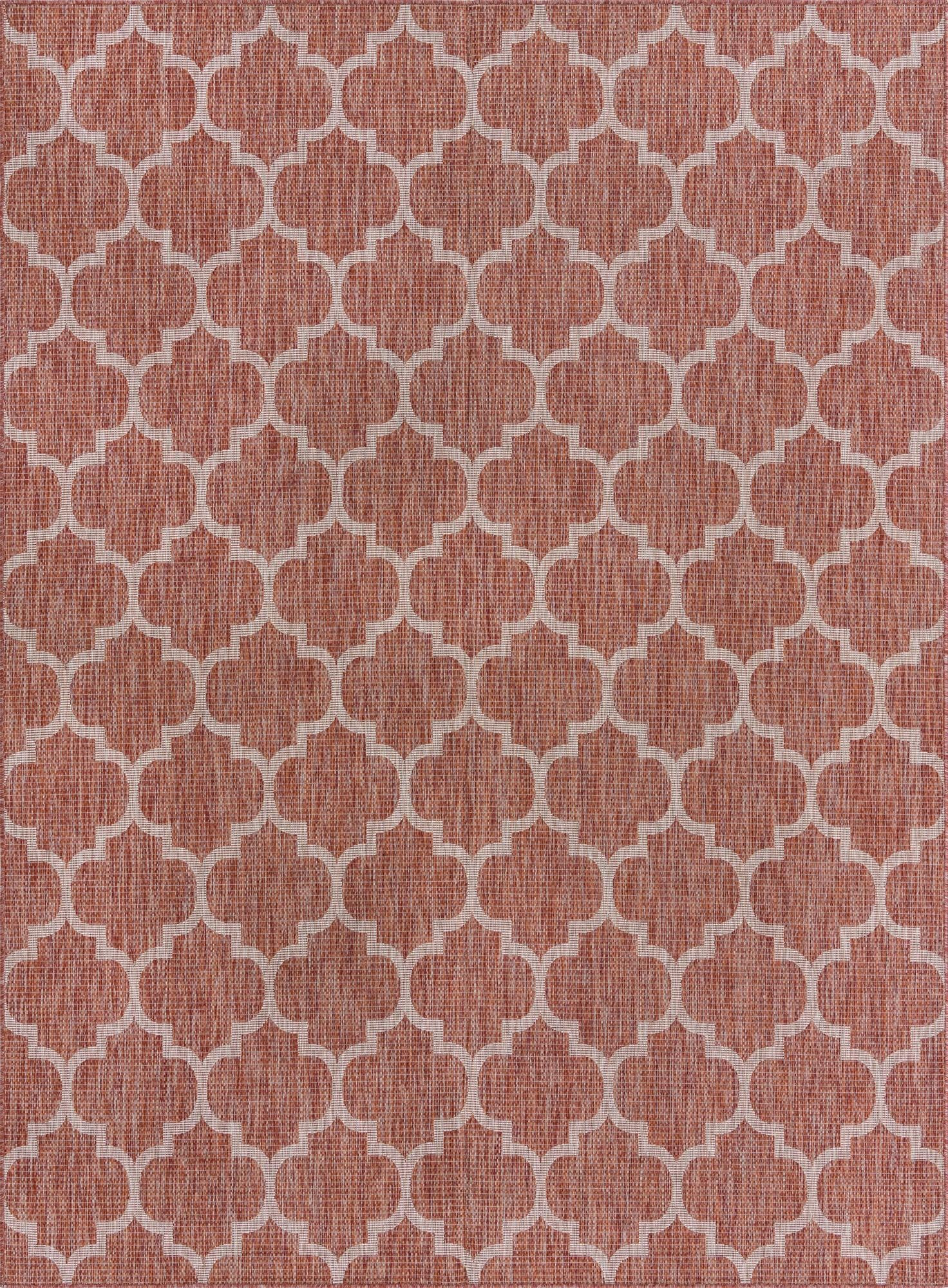9' x 12' Fanshawe · Lattice Outdoor Rug
