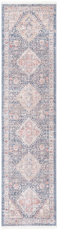 Harbin · Border rug, blue