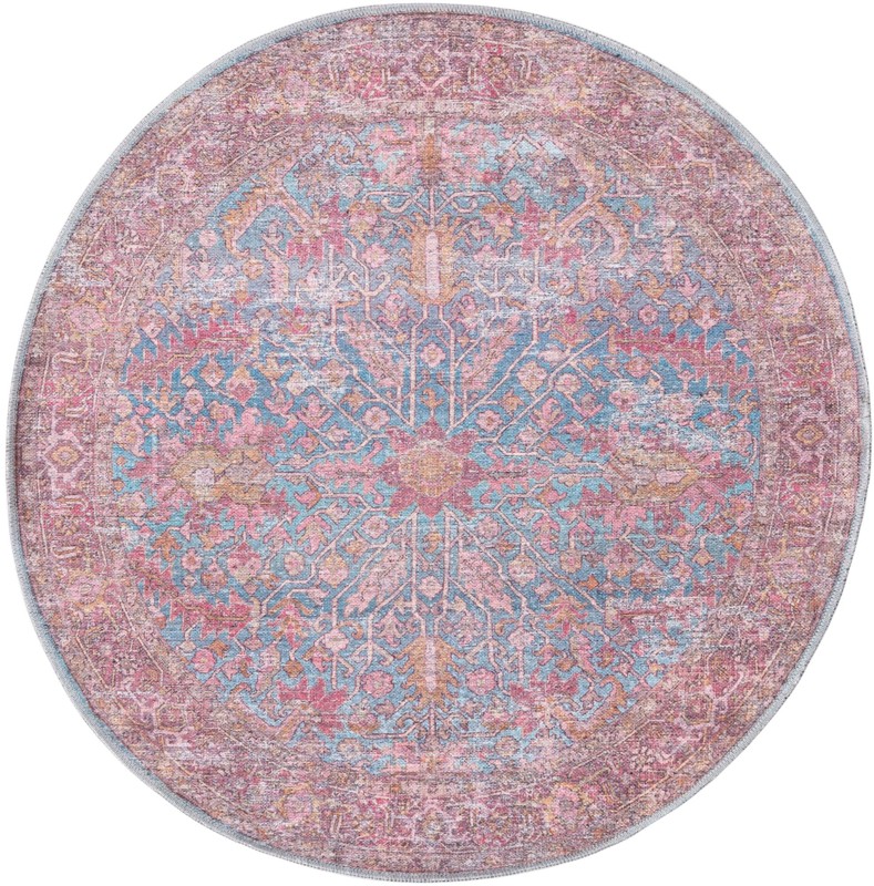 4' x 4' Folsom · Border Washable Rug