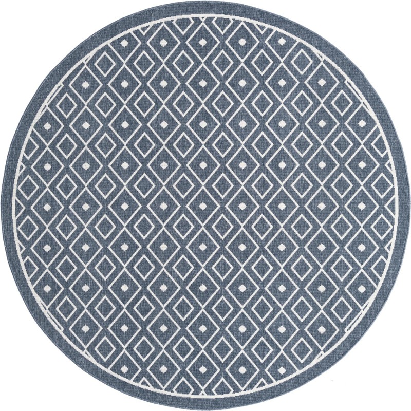 Revell · Border Outdoor Rug, navy