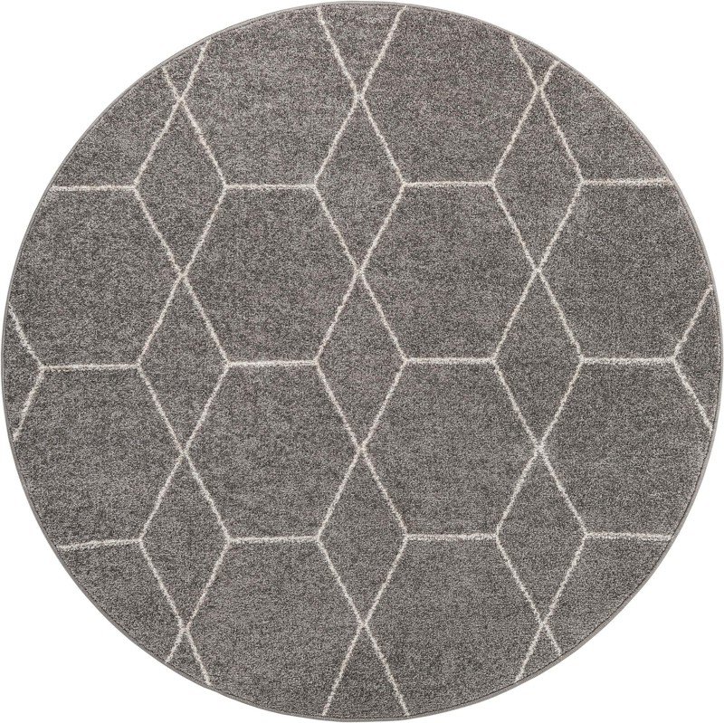 5' 3 x 5' 3 Galloway · Diamond rug