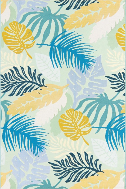 5' 3 x 8' Lomax · Abstract Outdoor Rug