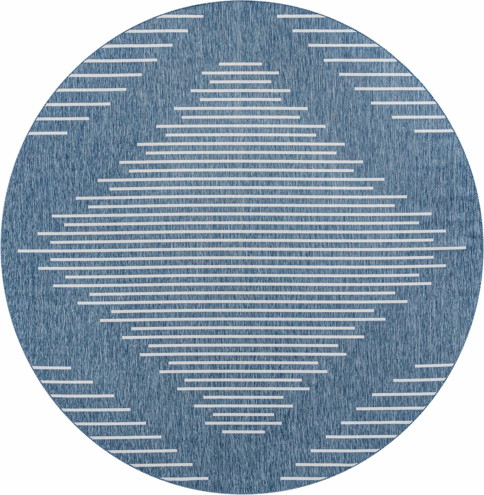 13' x 13' Harlow · Diamond Outdoor Rug, blue