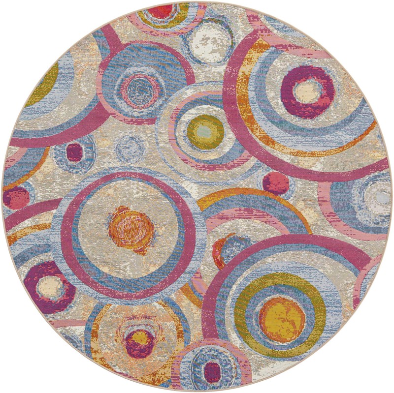 7' 10 x 7' 10 Lomax · Abstract Outdoor Rug