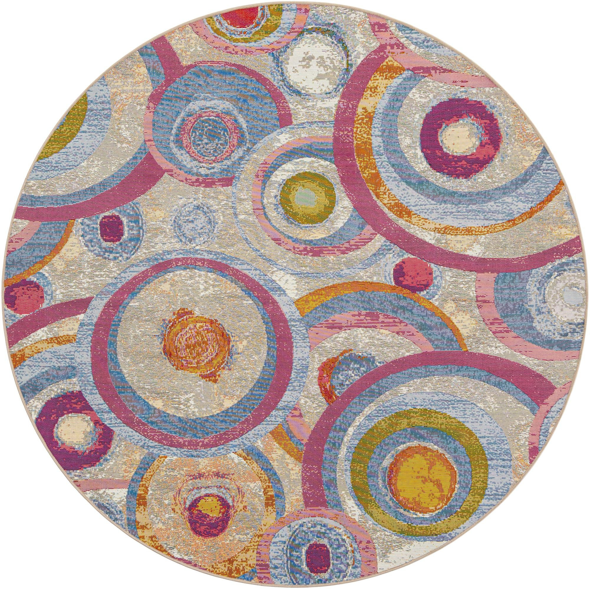 7' 10 x 7' 10 Lomax · Abstract Outdoor Rug