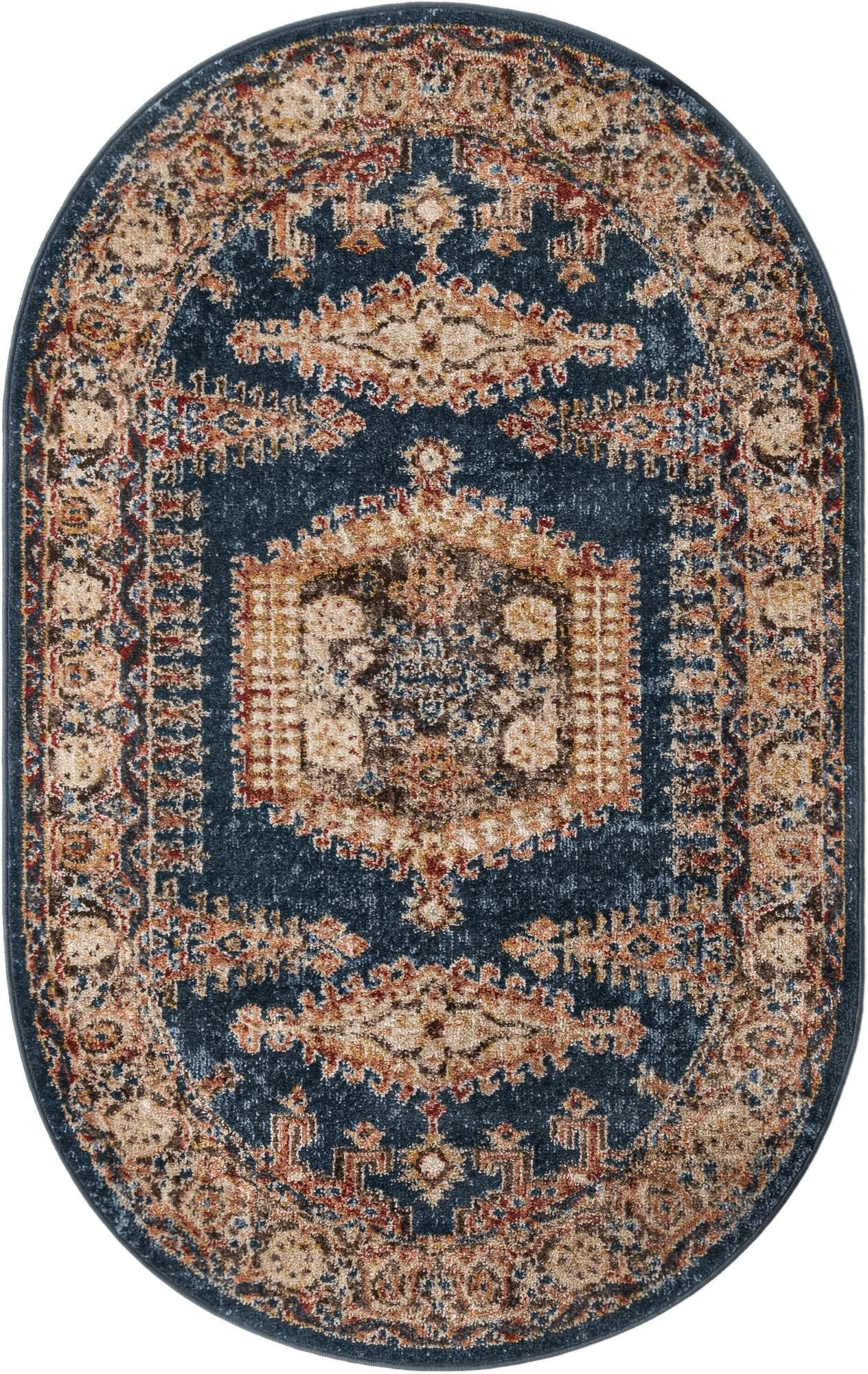 3' 3 x 5' 3 Briscoe · Border rug