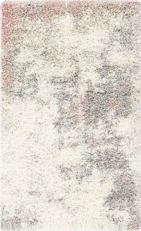 Cheswick · Abstract Shag Rug, pink