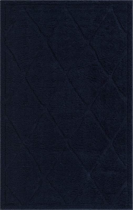 5' x 8' Ancrum · Diamond Shag Rug, navy blue
