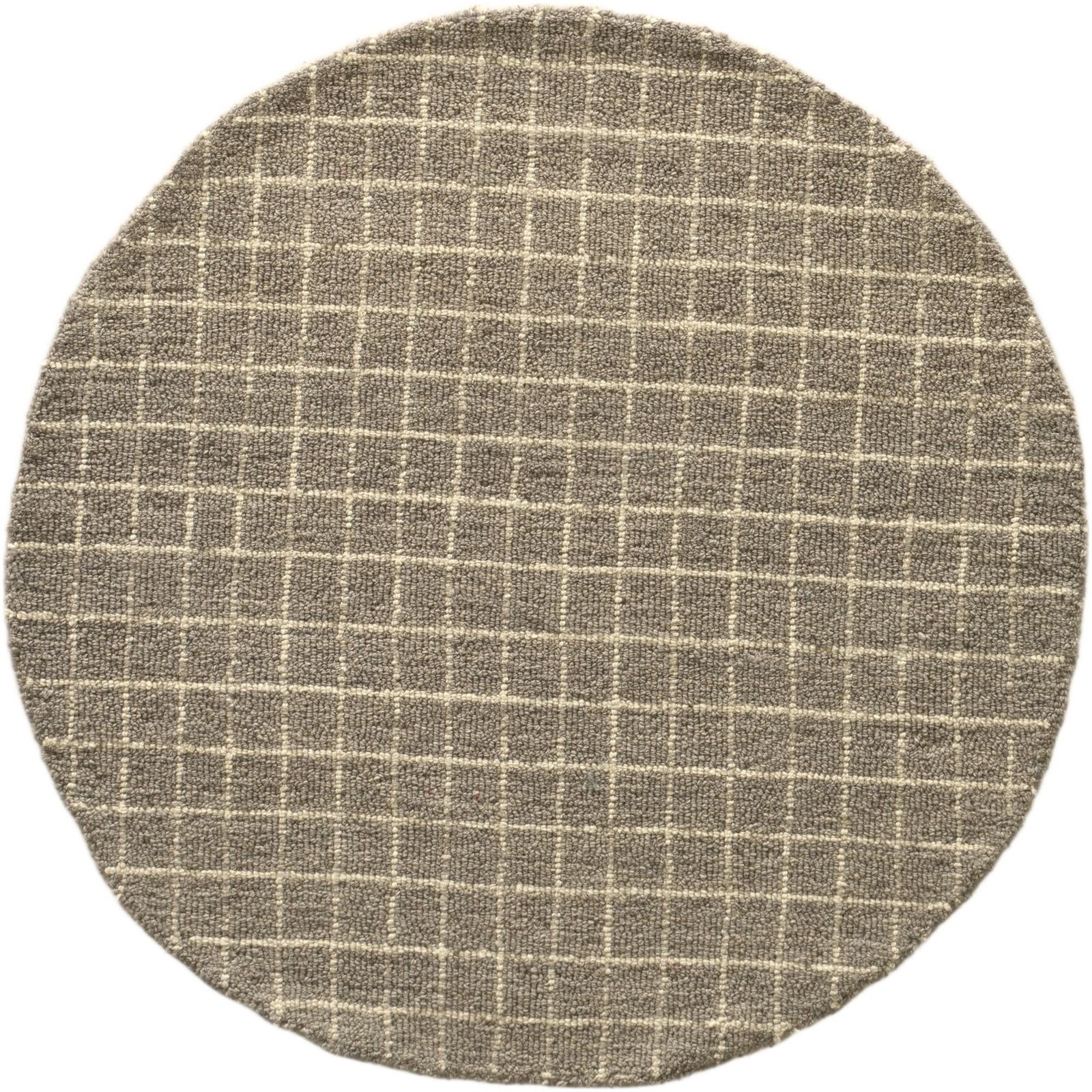 3' 3 x 3' 3 Walsh · Lines Wool Rug, slate gray
