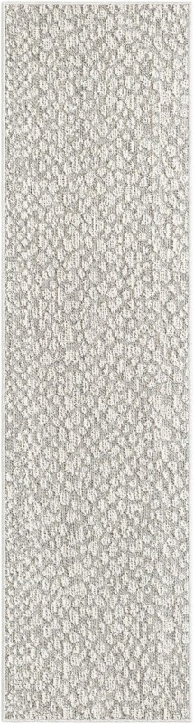 Dillard · Geometric Outdoor Rug, light gray
