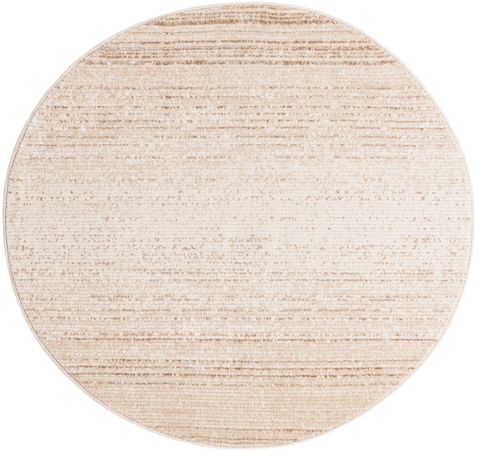 5' 3 x 5' 3 Jagger · Linear rug, ivory and beige
