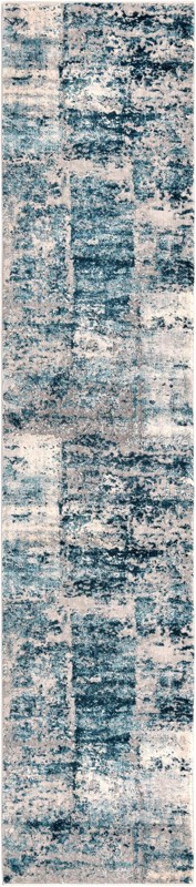 2' x 9' 10 Evanston · Abstract rug, blue