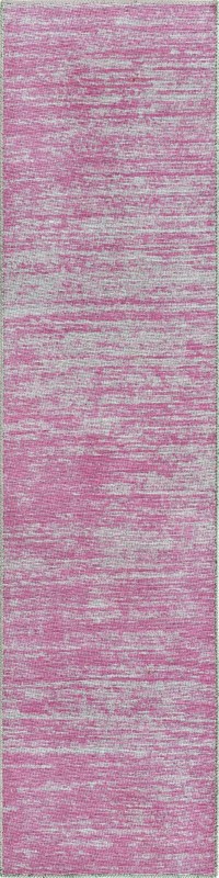 2' x 8' Prewitt · Striped rug, pink