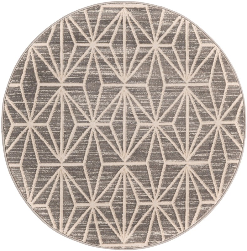 3' 3 x 3' 3 Deerbrush · Diamond rug