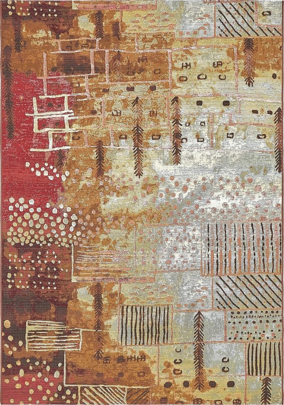 5' 3 x 8' Lomax · Abstract Outdoor Rug