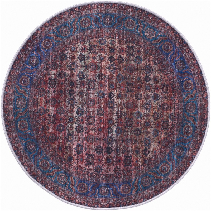 Croft · Persian rug, antique pink and blue