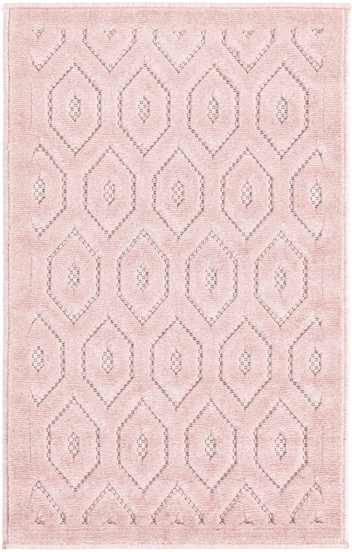 Creed · Chevron Outdoor Rug, pink