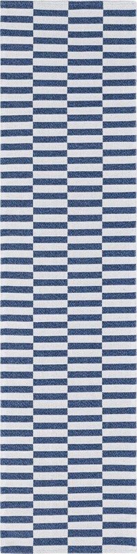 Wakefield · Geometric rug, navy