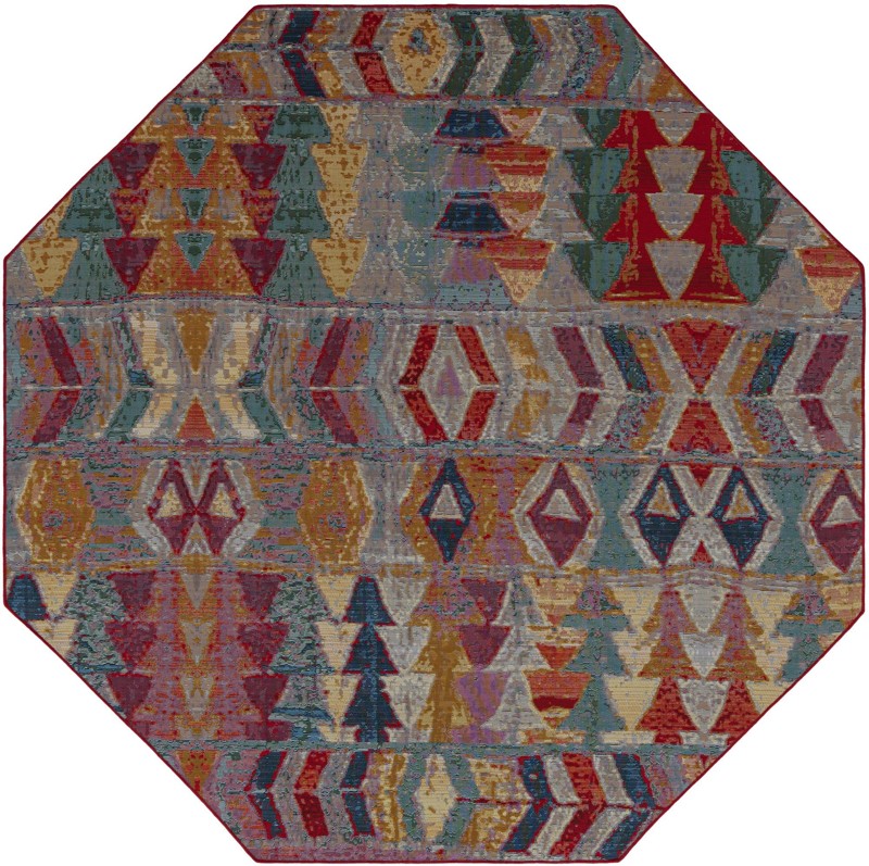 7' 10 x 7' 10 Lomax · Abstract Outdoor Rug