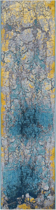 2' 7 x 10' Lomax · Abstract Outdoor Rug