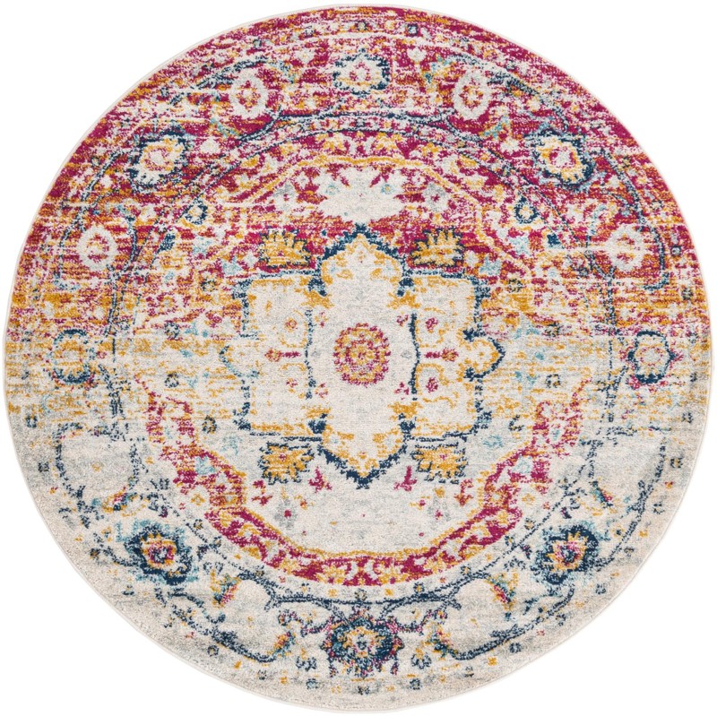 5' 3 x 5' 3 Pierce · Border rug