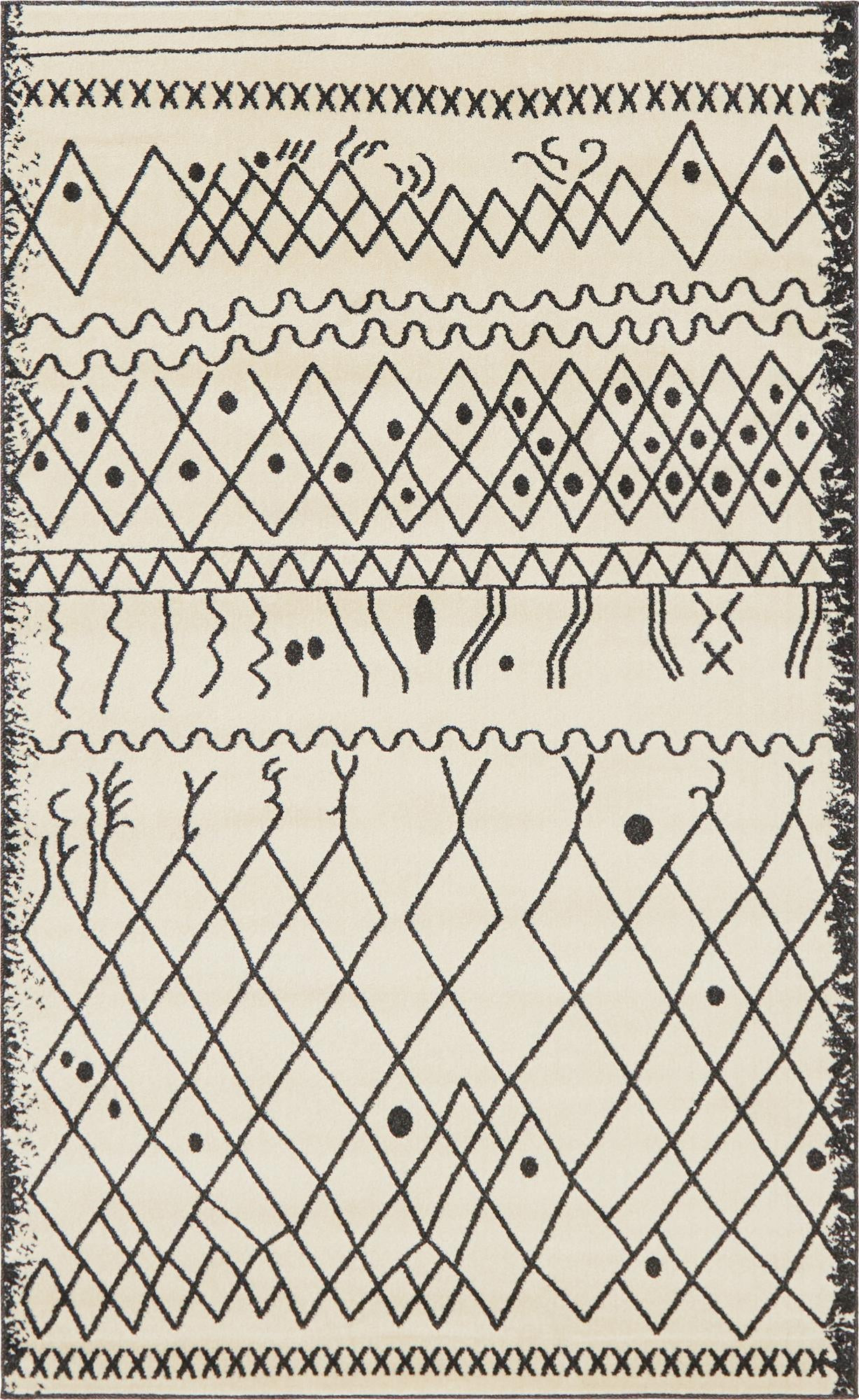 5' x 8' Grantley · Border rug