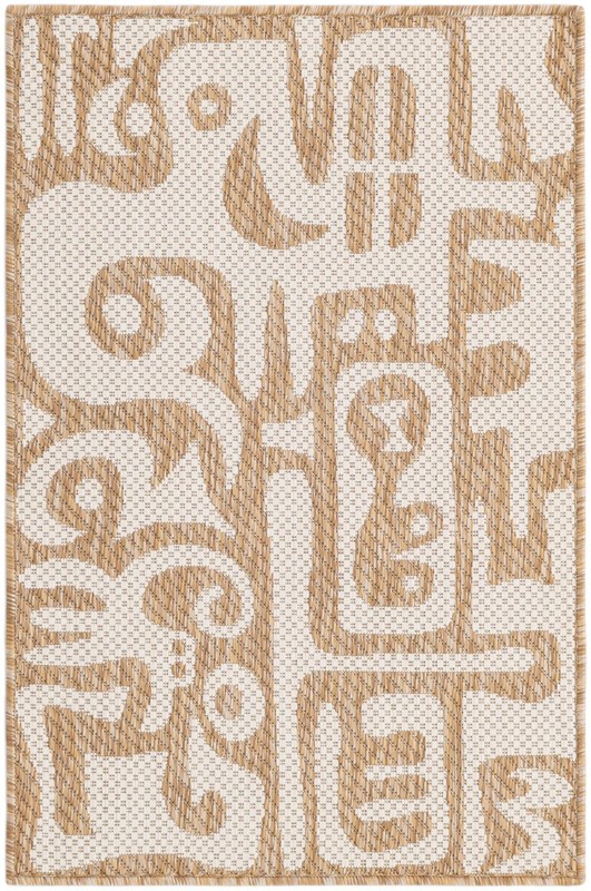 2' x 3' Hungerford · Abstract Outdoor Rug, taupe