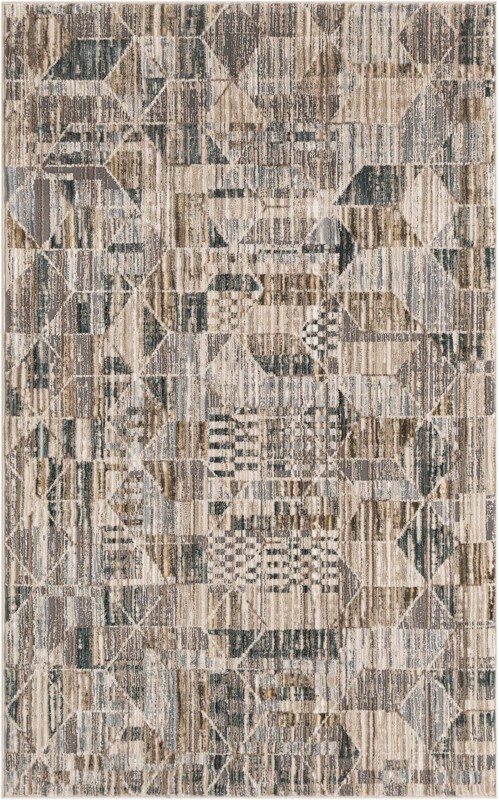 Ponca · Abstract rug, sky beige