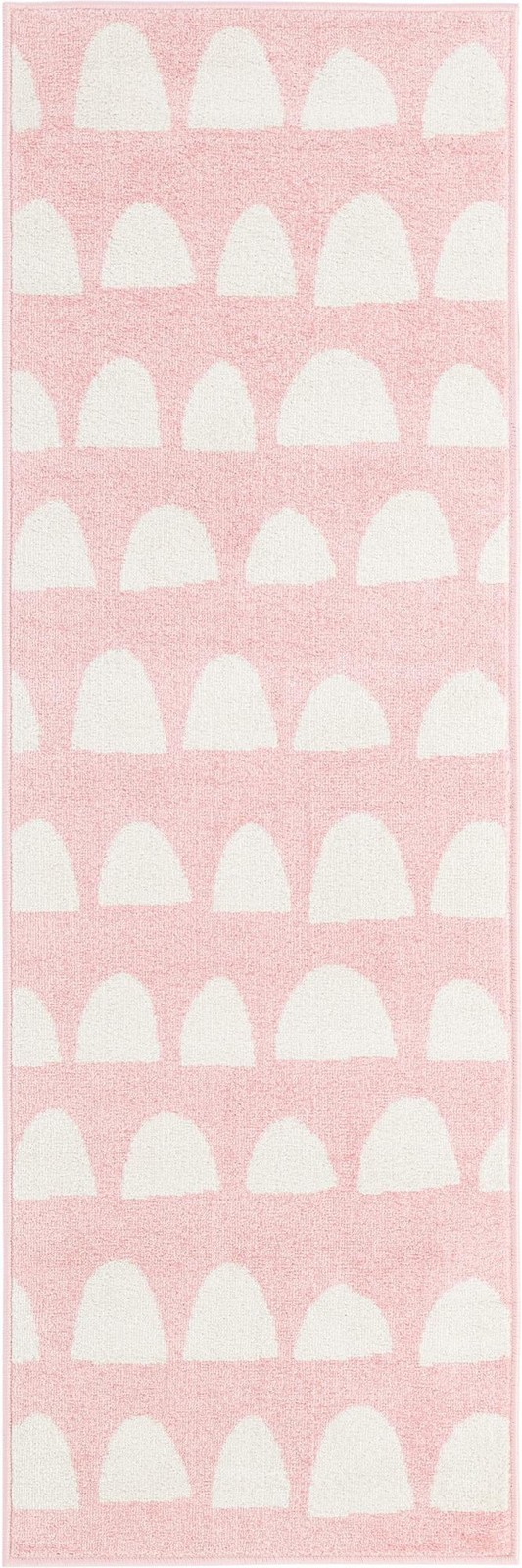 2' x 6' Halloran · Abstract rug, pink