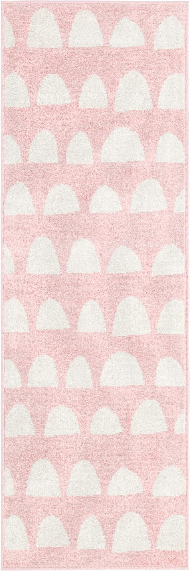 2' x 6' Halloran · Abstract rug, pink