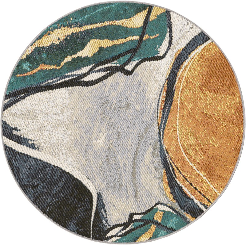 3' 3 x 3' 3 Lomax · Abstract Outdoor Rug