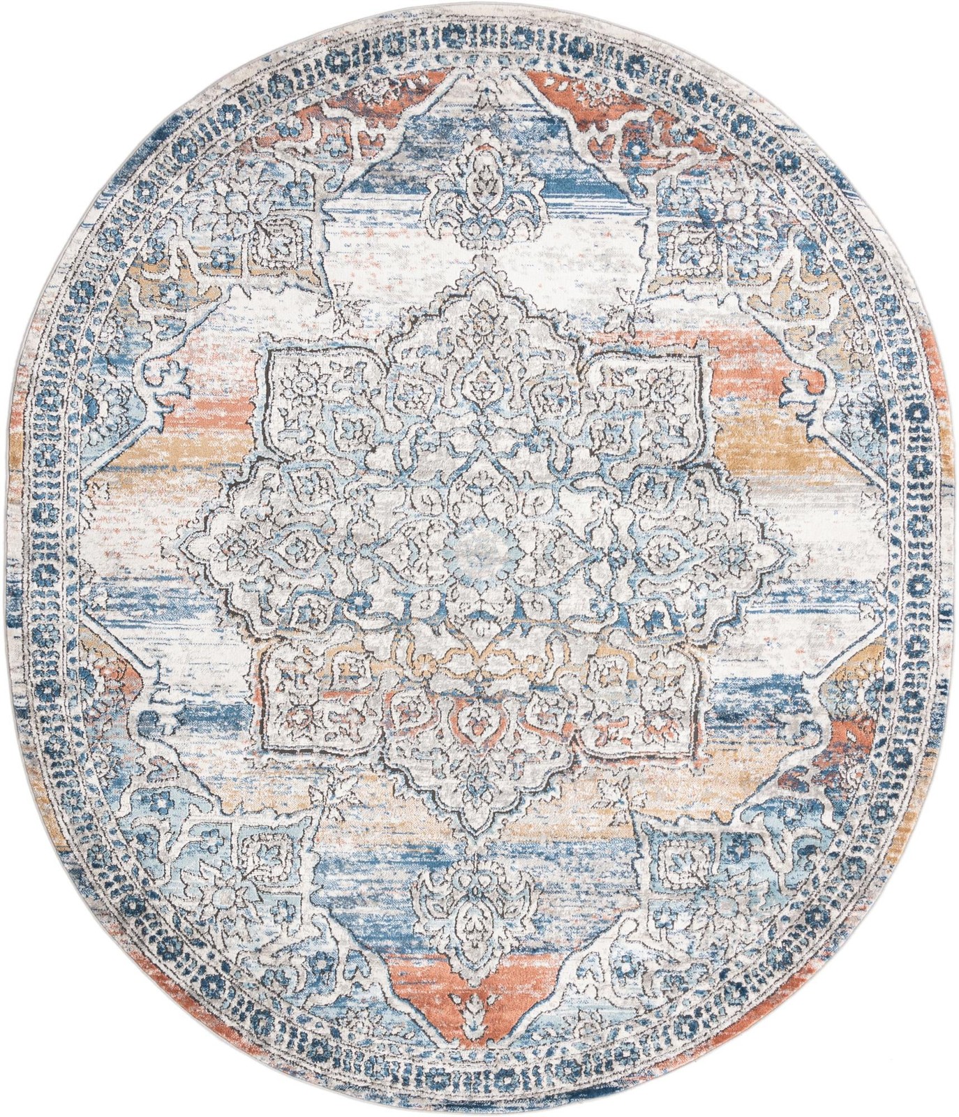 7' 10 x 10' Wade · Medallion rug, multi