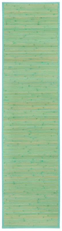 Nora · Border rug, aqua