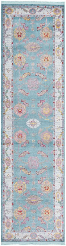 2' 7 x 10' Pope · Border rug