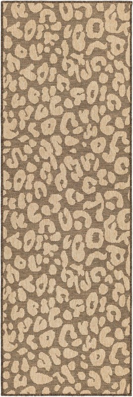 Durand · Animal print rug, brown