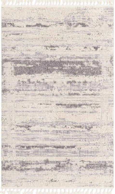 5' 3 x 8' Edgerton · Abstract rug, sand