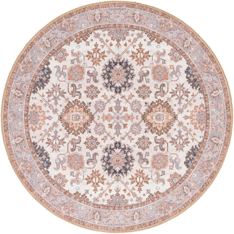 Carden · Border Washable Rug, ivory