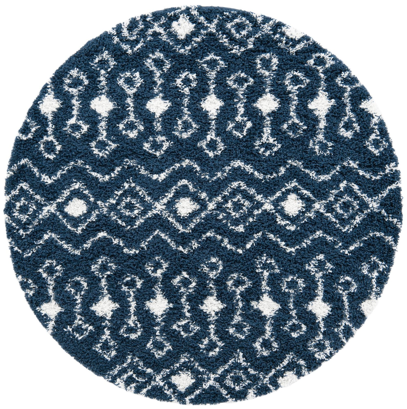 6' x 6' Bayley · Diamond Shag Rug