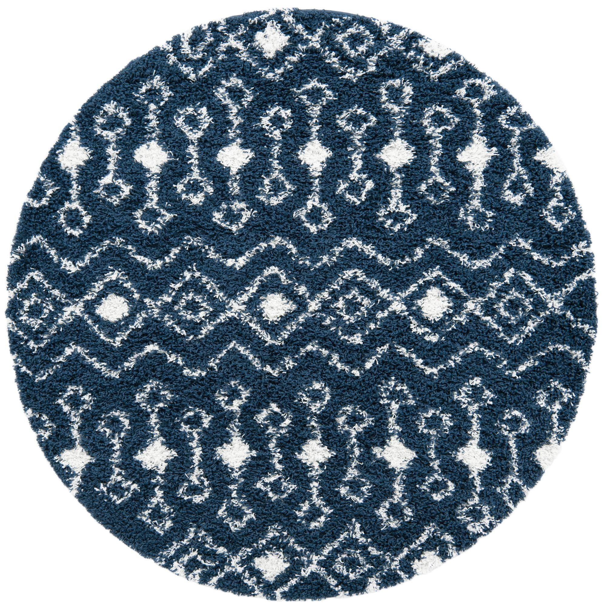 6' x 6' Bayley · Diamond Shag Rug