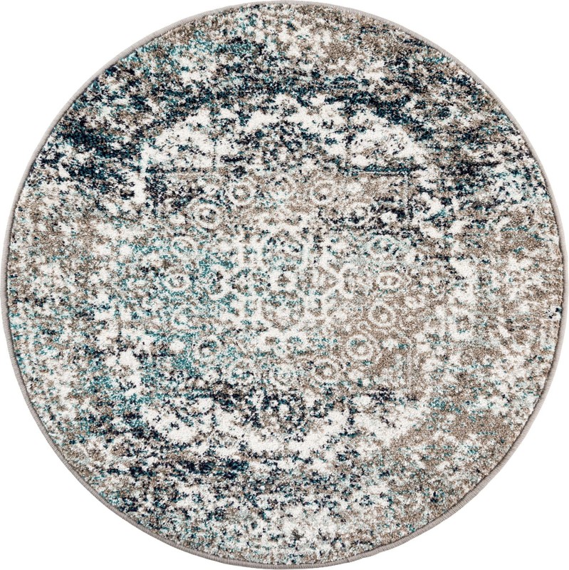 3' x 3' Birch · Medallion rug