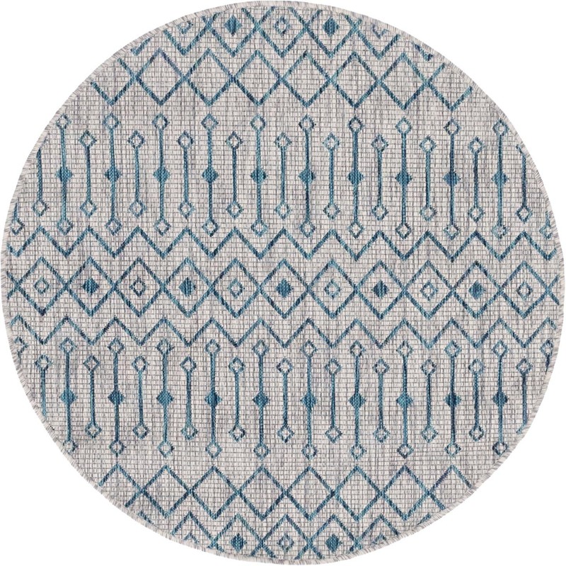 4' x 4' Kearney · Diamond Outdoor Rug