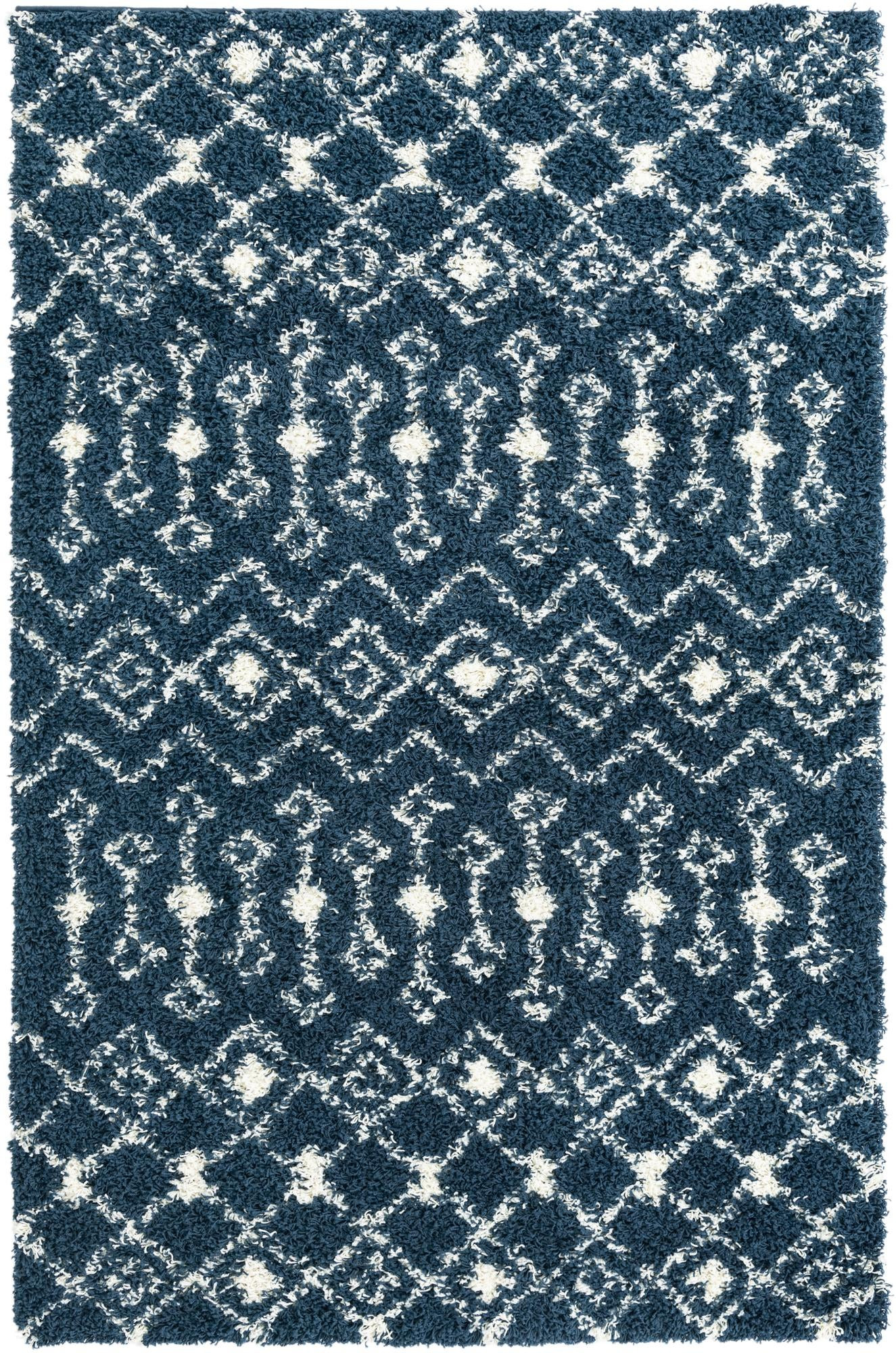 5' 3 x 8' Bayley · Diamond Shag Rug