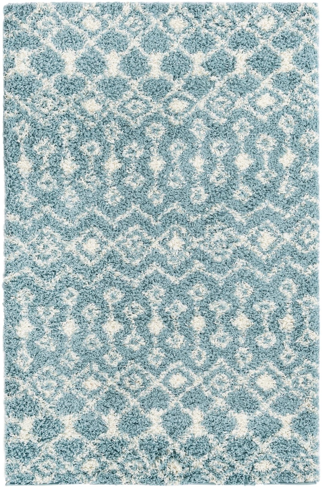 4' x 6' Bayley · Diamond Shag Rug